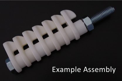 MH10-E Multihook Ceramic Yarn Guide Assembly