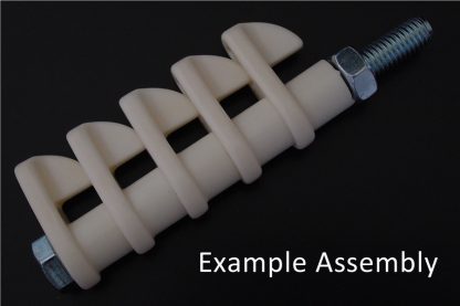 MH15-E Multihook Ceramic Yarn Guide Assembly
