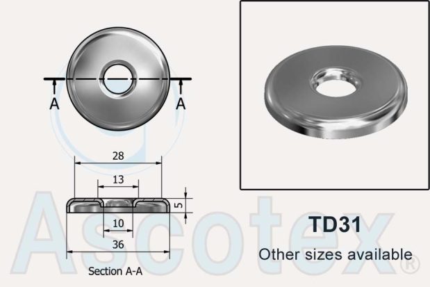 TD31 Metal Disc Drawing