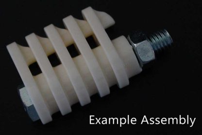 MH6-E Multihook Ceramic Yarn Guide Assembly