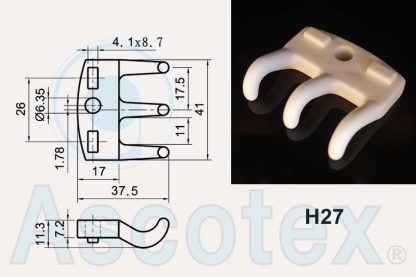 H27 Drawing - Finger Ceramic