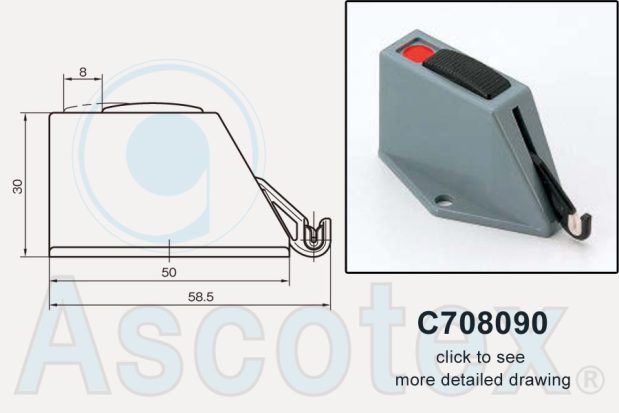 C708090 - Yarn Break Sensor photo and simple drawing
